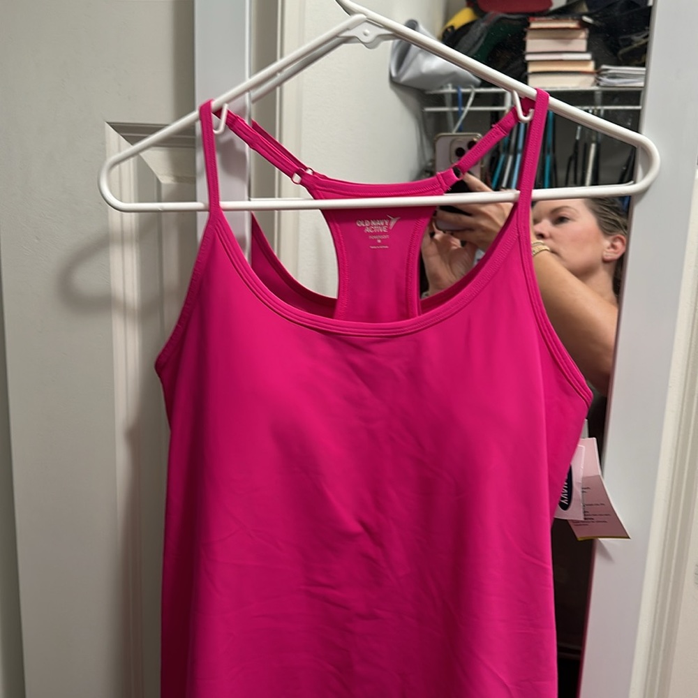 NWT Raspberry Pink Old Navy Active dress